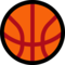 Basketball emoji on Microsoft